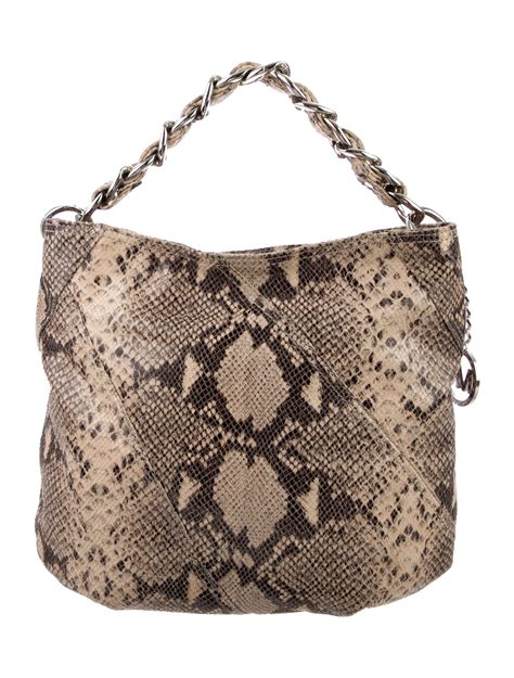 michael kors snakeskin hobo bag|snakeskin michael kors collection handbags.